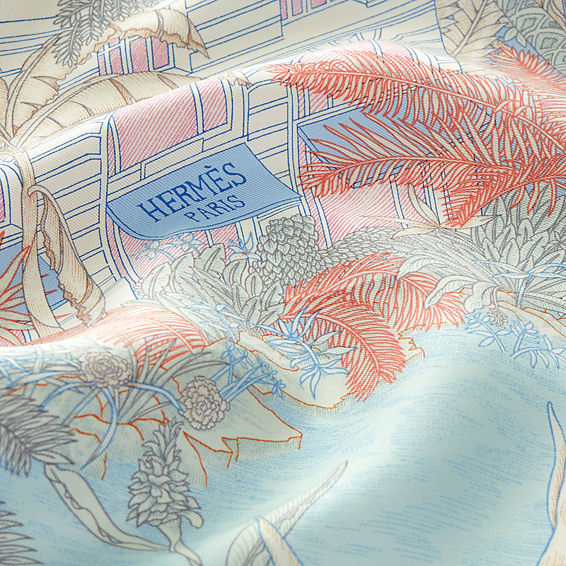 Faubourg Tropical Detail scarf 45 | Hermès UAE